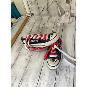 Mengsai Patriots Sneaker Kicks for Men Size 7 Black/White